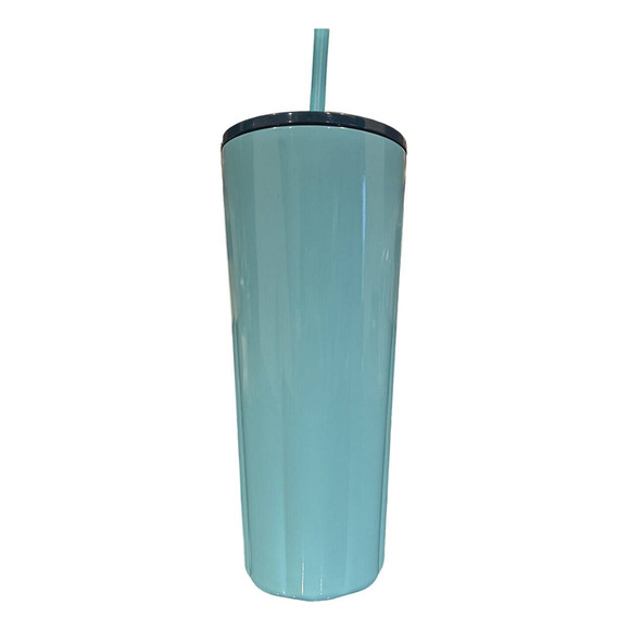 Starbucks 2023 Blue Teal 2 Tone Stainless Steel Cold Cup Venti Tumbler NEW - Picture 15 of 16